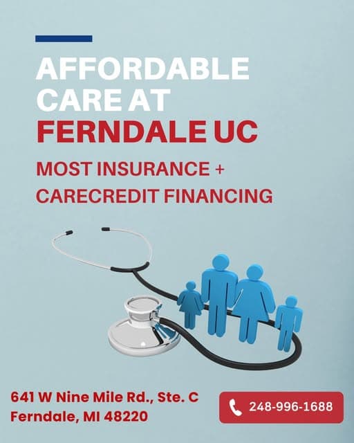 Ferndale Urgent Care social post 4