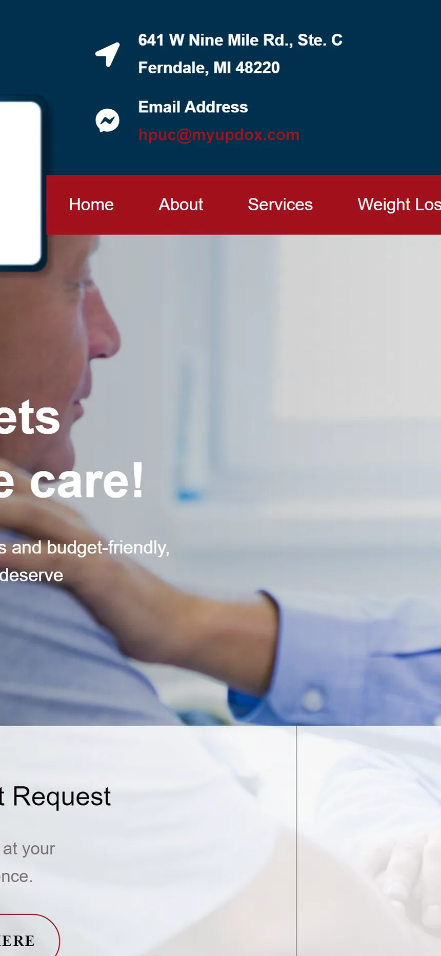 Ferndale Urgent Care mobile app